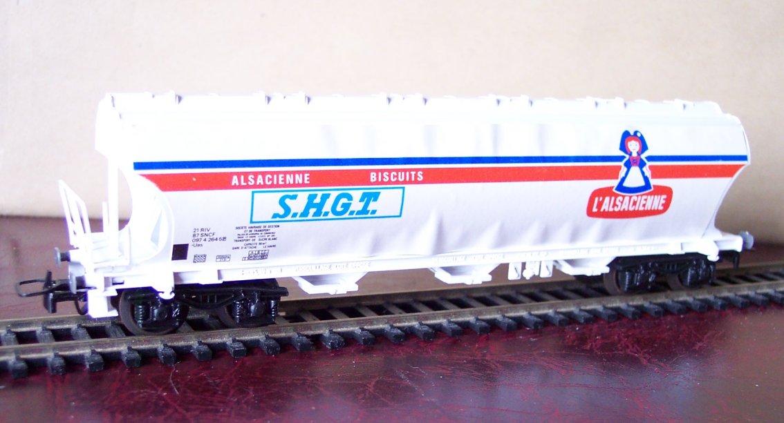 HS  Jouef  HJ6148 Schüttgutwagen Hopper wagon  Sanders SNCF